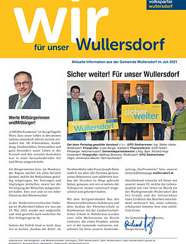 Wullersdorf aktuell 2021-07